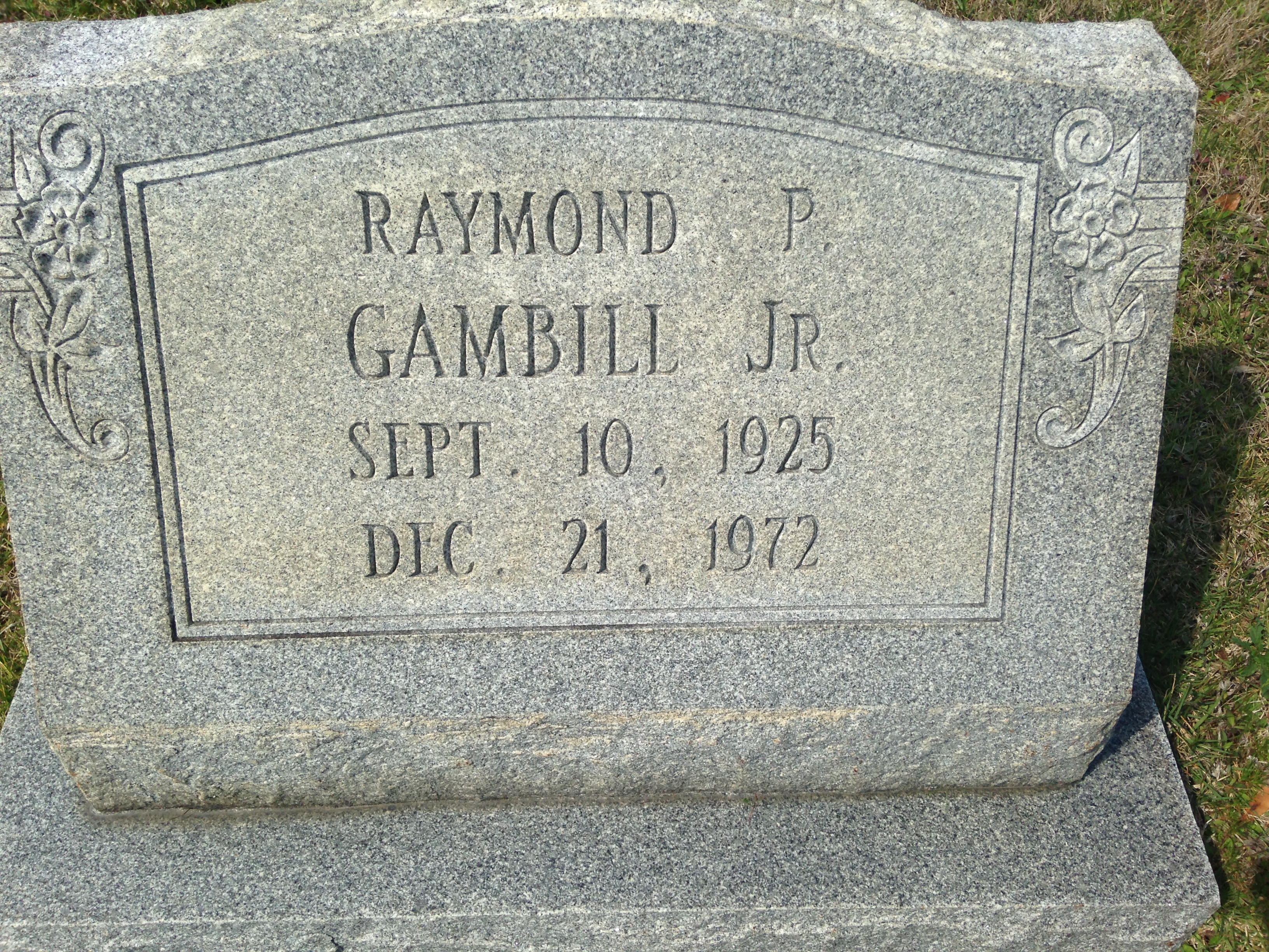 Raymond P. Gambill, Jr.